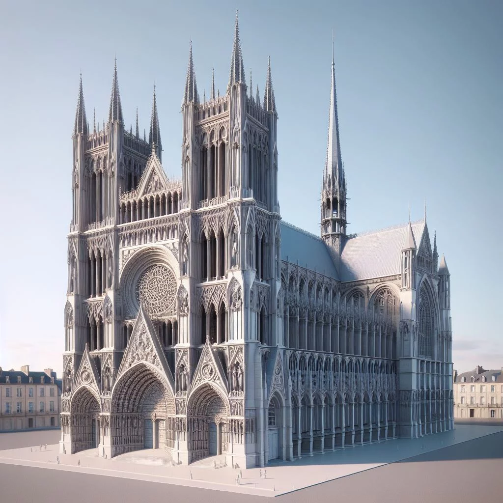 La Majestuosa Catedral De Amiens: Un Tesoro Del Arte Sacro En Francia